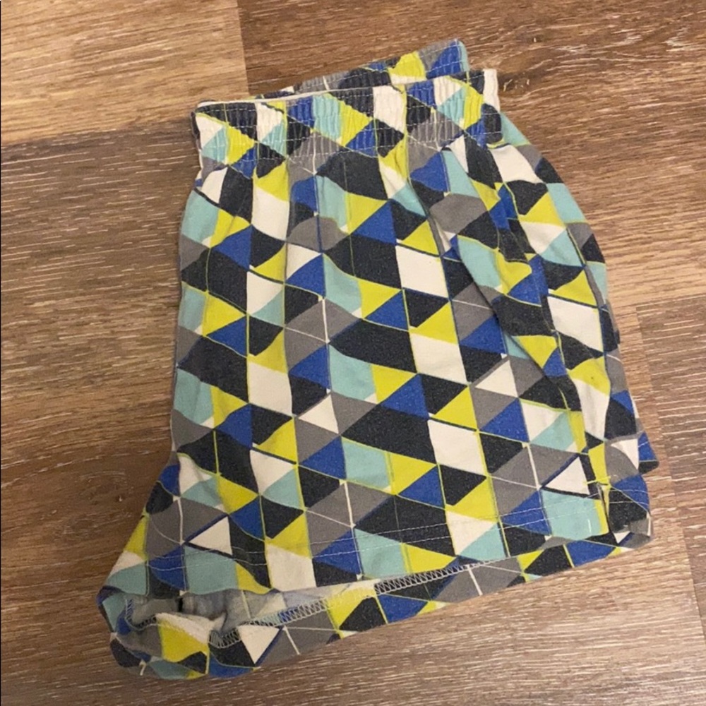 knit shorts by so